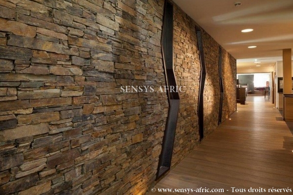 La Décoration pierre naturelle avec Sensys Design à Dakar (Sénégal)